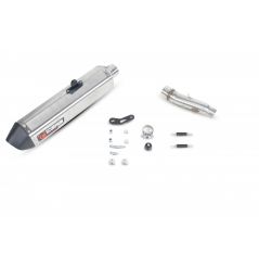 Silencieux d'échappement Moto Scorpion Serket Inox pour Honda NC 750 S/X (14-18)