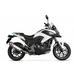 Silencieux d'échappement Moto Scorpion Serket Inox pour Honda NC 750 S/X (14-18)