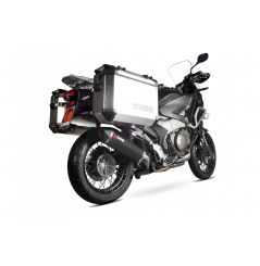 Silencieux d'échappement Moto Scorpion Serket Carbone pour Honda Crosstourer 1200 (12-14)