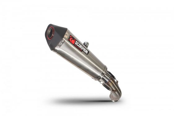 Silencieux d'échappement Moto Scorpion Serket Inox pour KTM Duke 125/200 (17-18) Silencieux d'échappement Moto Scorpion Serket Inox pour KTM Duke 125/200 (17-18)