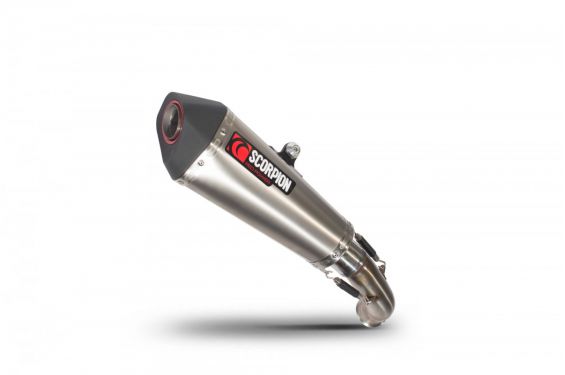 Silencieux d'échappement Moto Scorpion Serket Titane pour KTM Duke 390 (17-19) Silencieux d'échappement Moto Scorpion Serket Titane pour KTM Duke 390 (17-19)