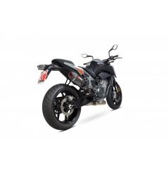 Silencieux d'échappement Moto Scorpion Serket Carbone pour KTM Duke 790 (18-19)