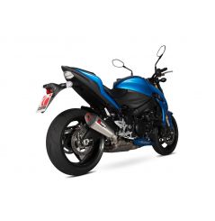Silencieux d'échappement Moto Scorpion Serket Inox pour GSX-S 1000 et "F" (15-20)