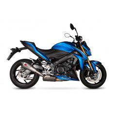 Silencieux d'échappement Moto Scorpion Serket Inox pour GSX-S 1000 et "F" (15-20)