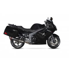 Silencieux d'échappement Moto Scorpion Serket Carbone pour Triumph Sprint 1050 (11-14)