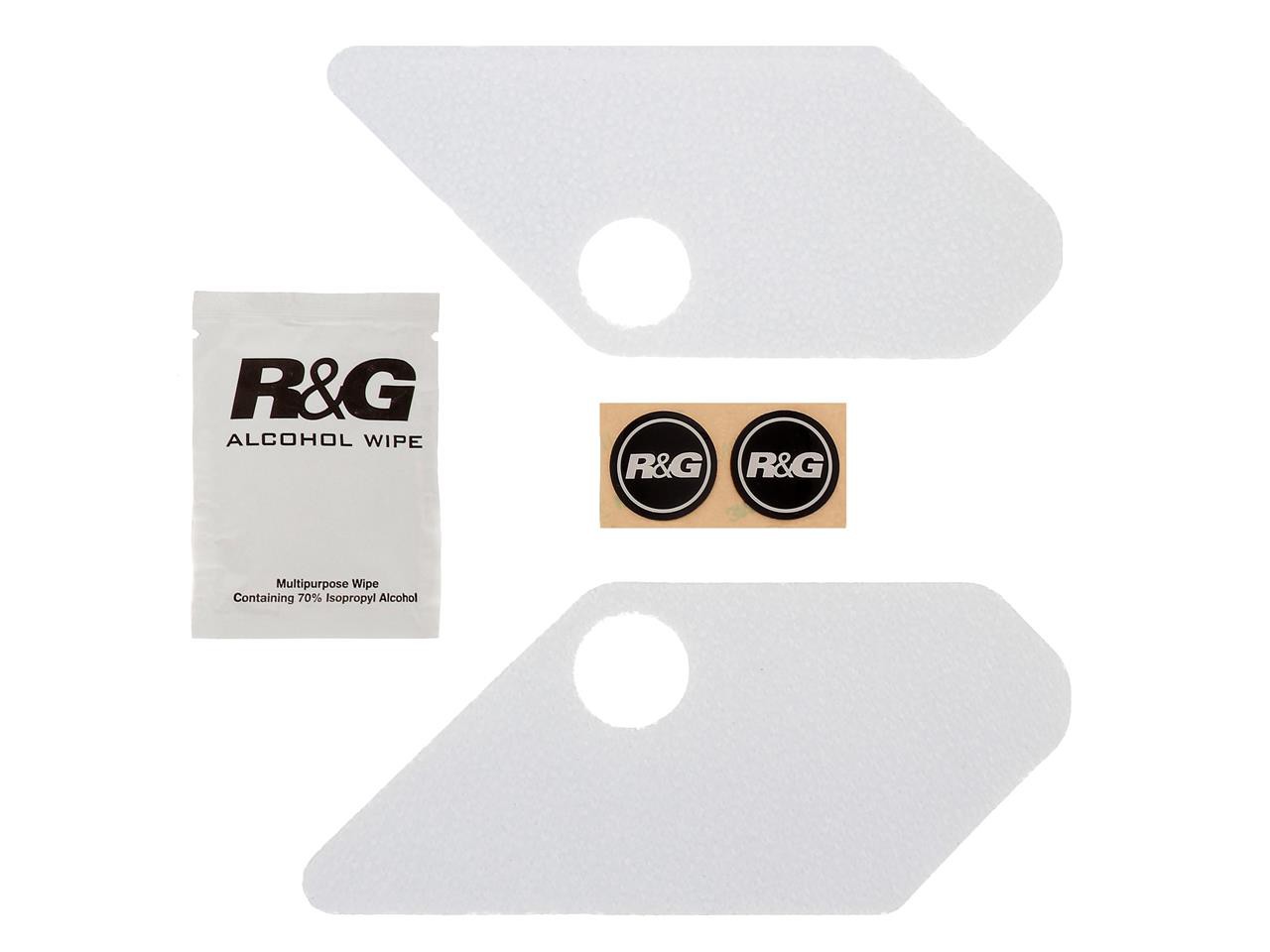 Grip de réservoir Translucide R&G Eazi Grip Universel 17 x 7.5 cm