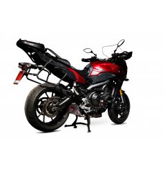 Silencieux d'échappement Moto Scorpion Serket Inox pour Yamaha MT-09 Tracer (15-20)