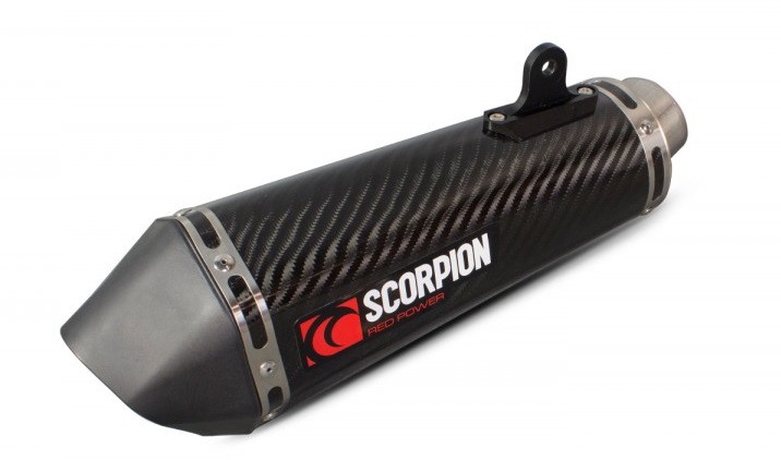 Silencieux d'échappement Moto Scorpion Serket Carbone pour Yamaha MT-10 (16-19)