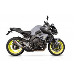 Silencieux d'échappement Moto Scorpion Serket Inox pour Yamaha MT-10 (16-19)