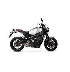 Silencieux d'échappement Moto Scorpion Serket Titane pour Yamaha XSR900 (17-18)