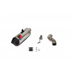 Silencieux d'échappement Moto Scorpion Serket Titane pour Yamaha XSR900 (17-18)