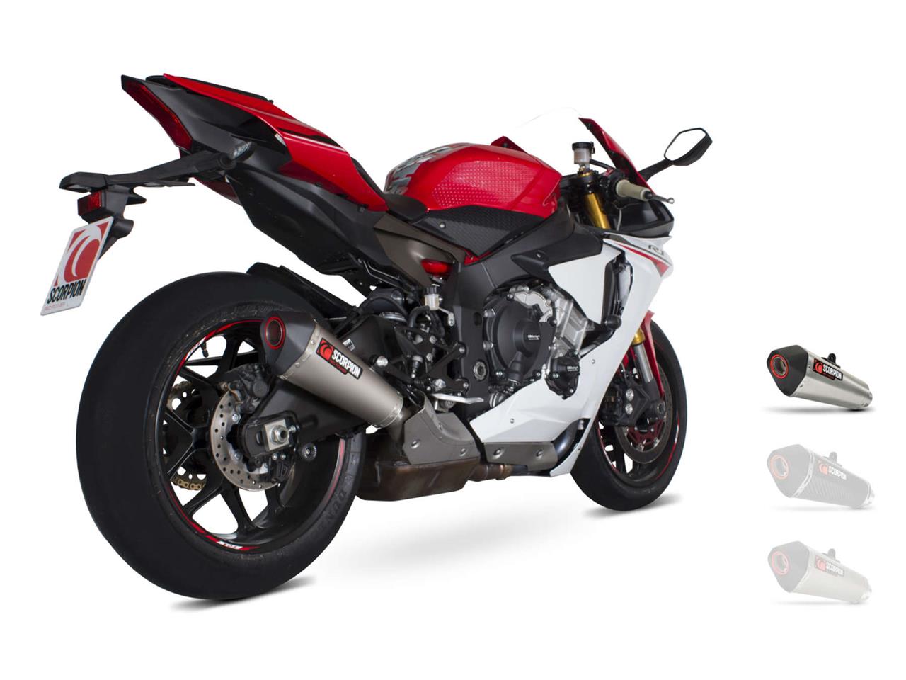 Silencieux d'échappement Moto Scorpion Serket Inox pour Yamaha YZF-R1 (15-19)