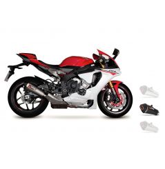 Silencieux d'échappement Moto Scorpion Serket Carbone pour Yamaha YZF-R1 (15-19)