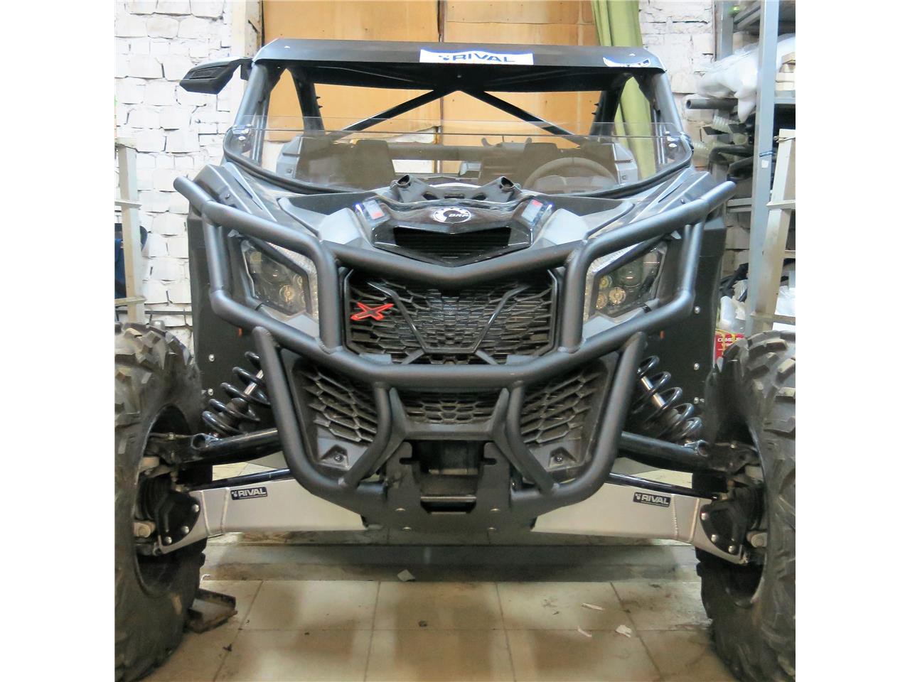 Bumper Avant RIVAL pour SSV Can Am MAVERICK 1000 X3 (16-19)