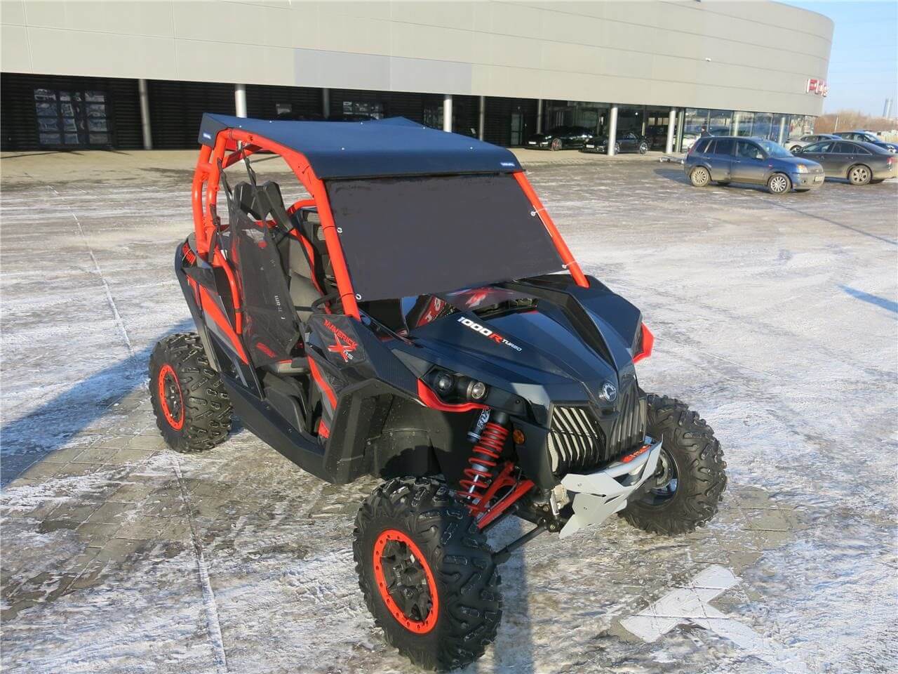 Toit Rigide Alu RIVAL pour SSV Can Am Maverick 1000 & Commander 1000 (15-18)