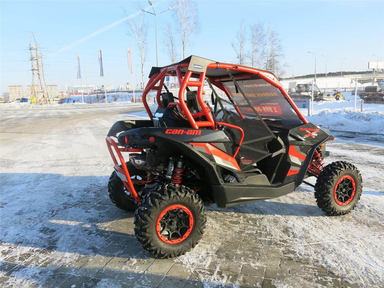 Toit Rigide Alu RIVAL pour SSV Can Am Maverick 1000 & Commander 1000 (15-18)