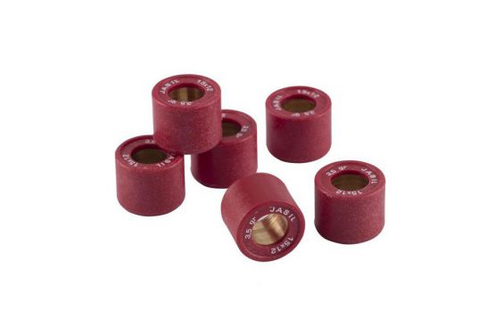 Jeu de 6 Galets Top-Racing 17x13.5 de 8Grs Jeu de 6 Galets Top-Racing 17x13.5 de 8Grs