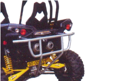 Bumper Arrière ART Pour SSV Can Am 1000 Maverick (13-06)