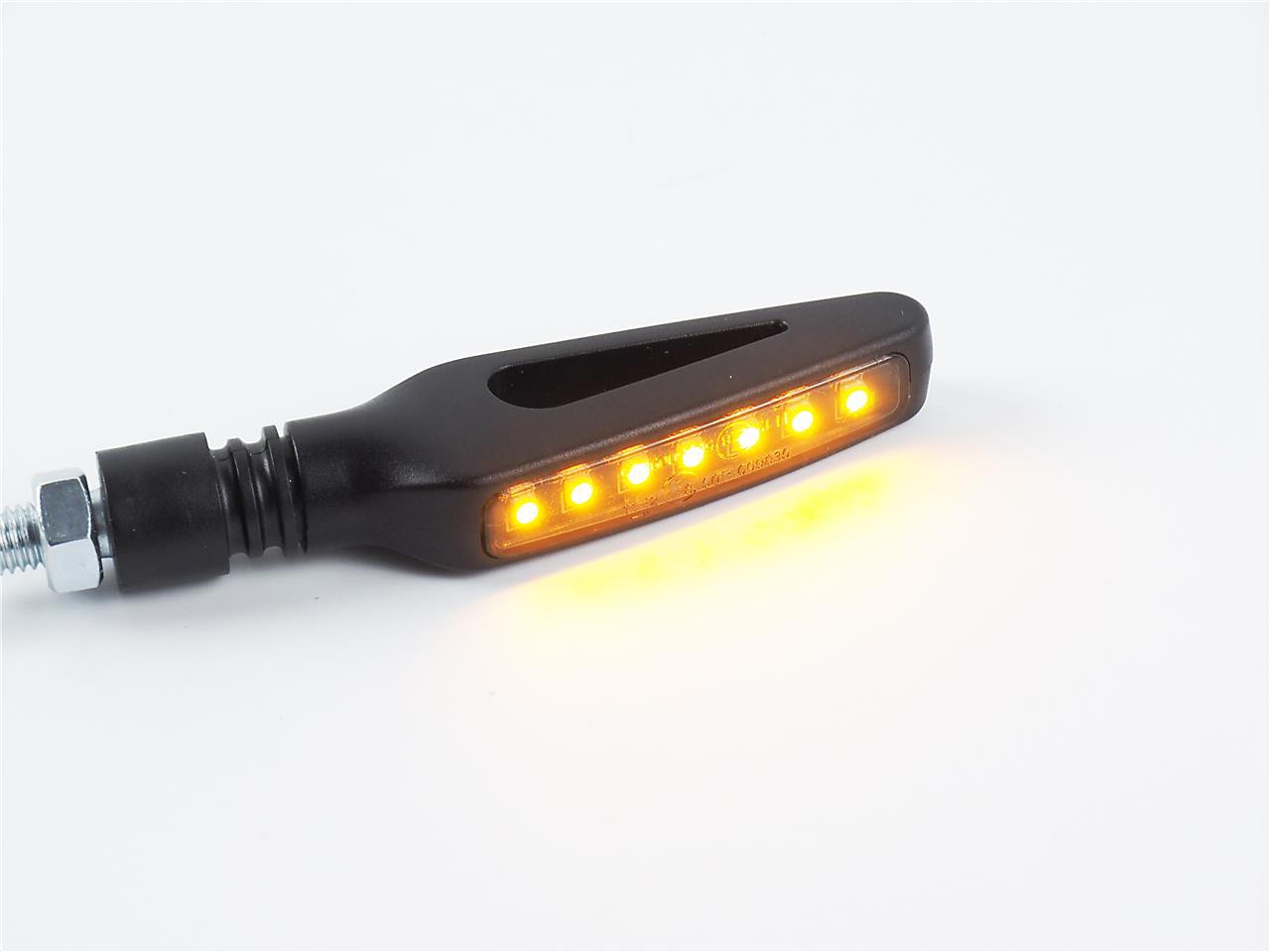 Feux Clignotans LED Moto Indicateur Clignotant Universel Sequentiel  Clignotants Moto Ampoule Custom Ambre Clignotant Moto Homologuée
