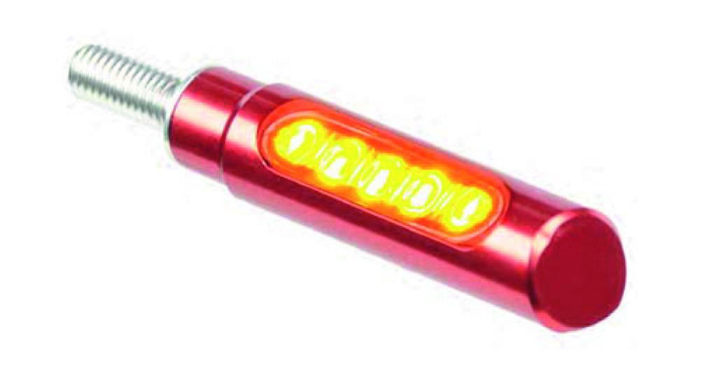 Clignotant Moto LED Homologué LIGHTECH FRE930ROS Rouge