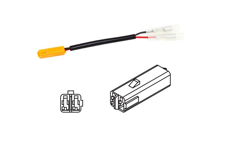 Adaptateur de Clignotant Moto KOSO Connectique KAWASAKI