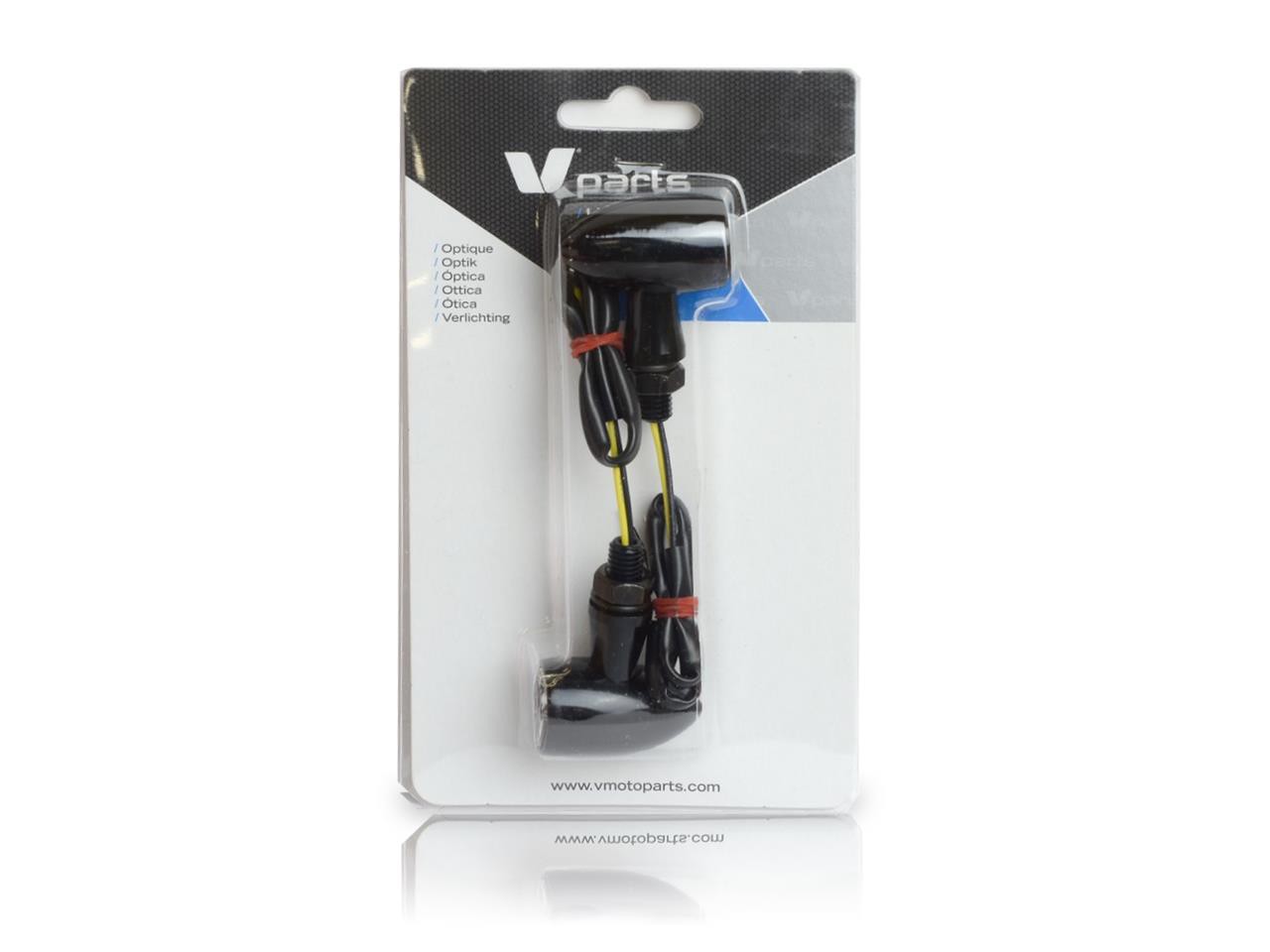 Clignotant Moto LED Adaptable Homologué Noir