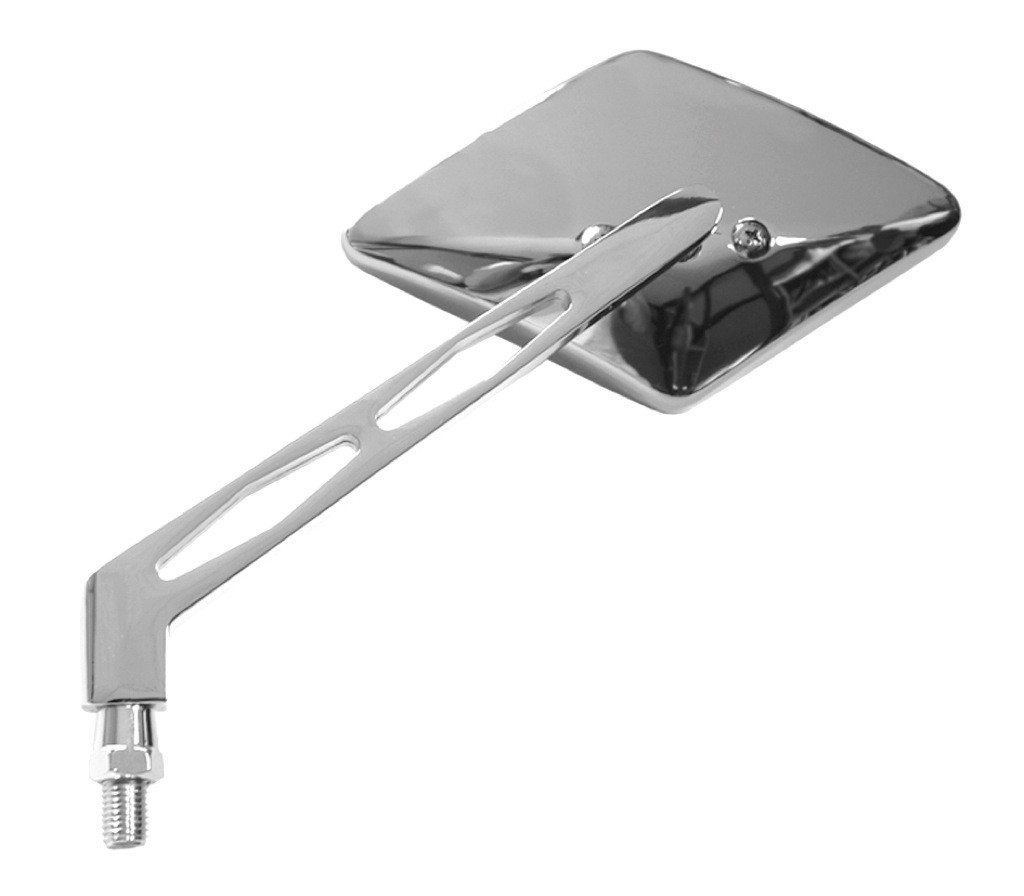 Rétroviseur Moto Universel V-Parts CUSTOM Chromé Gauche