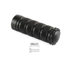 Repose Pieds Fixe Noir + Visserie M8X25 pour Commande Reculées Lightech