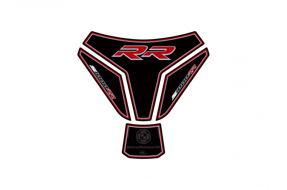 Protection de Réservoir Moto Noir Rouge pour BMW S 1000 RR (1519