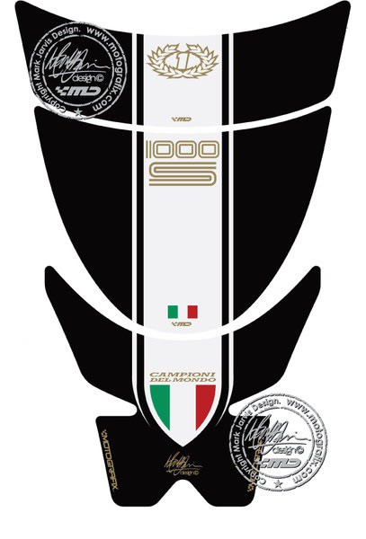 Protection de Réservoir Moto Noir pour DUCATI Sport Classic 1000 GT (06-09)