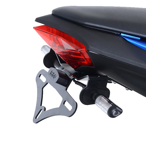 Support de Plaque R&G pour Z125 & Ninja 125 (19-24) - LP0261BK