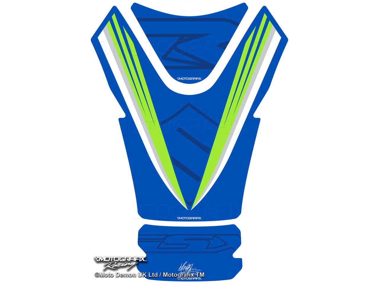 Protection de Réservoir Moto Bleu pour Suzuki GSX-R 1000 (17-21)