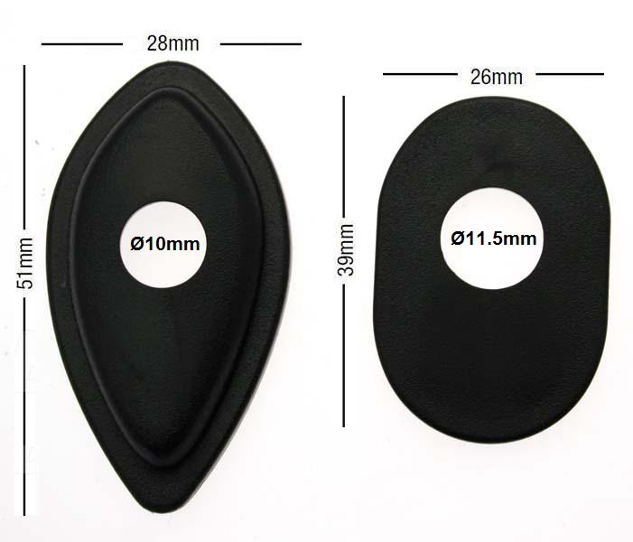 Kit Montage de Clignotant Moto Adaptable pour HONDA CB 600 F HORNET (02-07)