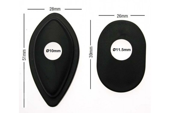 Kit Montage de Clignotant Moto Adaptable pour HONDA CB 900 F HORNET (02-08)