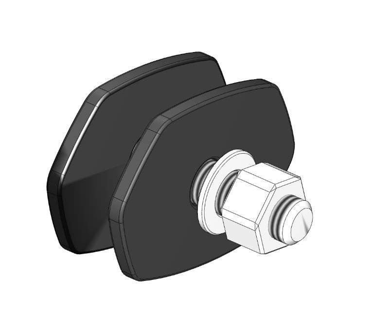 Kit Montage de Clignotant Moto Adaptable pour KAWASAKI Z 1000 (10-19)