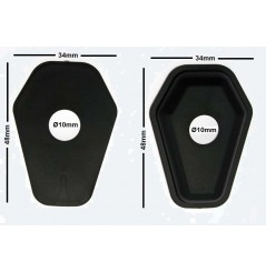 Kit Montage de Clignotant Moto Adaptable pour SUZUKI GSF 600 S Bandit (01-05)