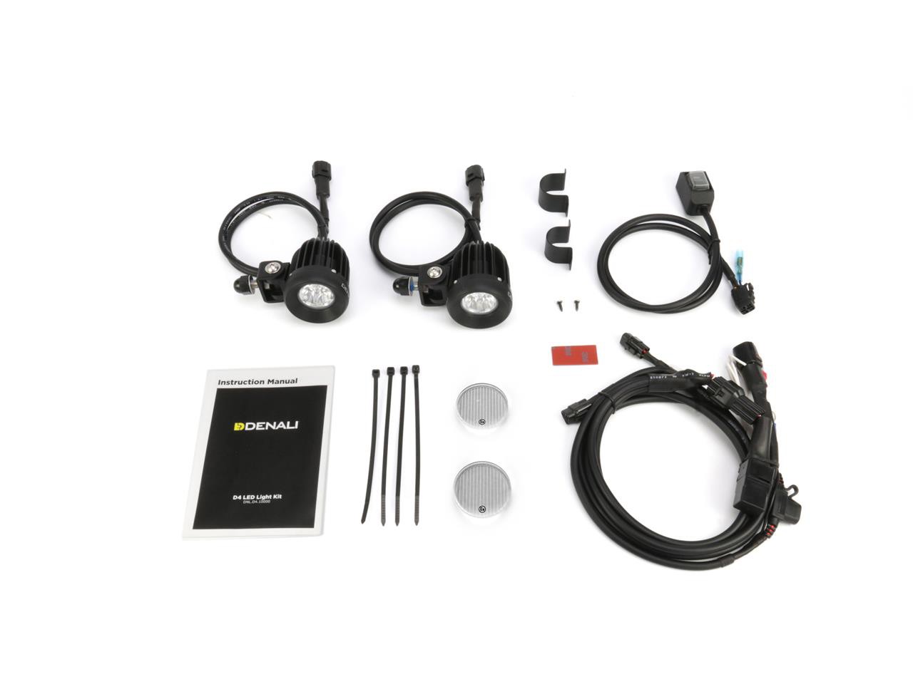 Kit Éclairage Additionnel Moto - Quad DENALI D2 Led 10w - 2190 Lumens