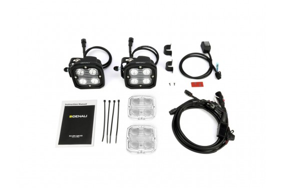 Kit Éclairage Additionnel Moto - Quad DENALI D4 Led 4x10w - 8760 Lumens Kit Éclairage Additionnel Moto - Quad DENALI D4 Led 4x10w - 8760 Lumens