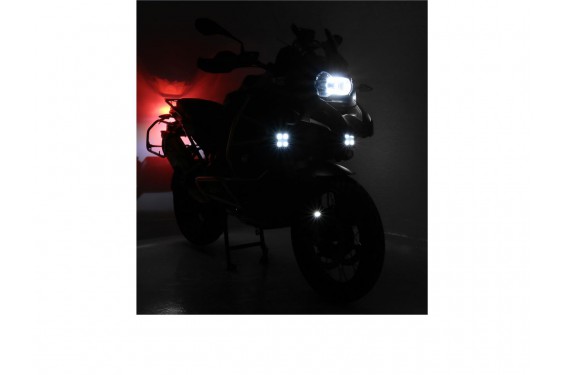 Kit Éclairage Additionnel Moto - Quad DENALI D4 Led 4x10w - 8760 Lumens Kit Éclairage Additionnel Moto - Quad DENALI D4 Led 4x10w - 8760 Lumens