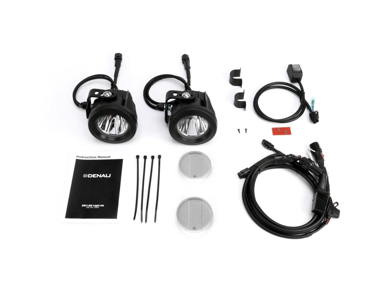 Kit Éclairage Additionnel Moto - Quad DENALI DR1 Led 10w - 2190 Lumens