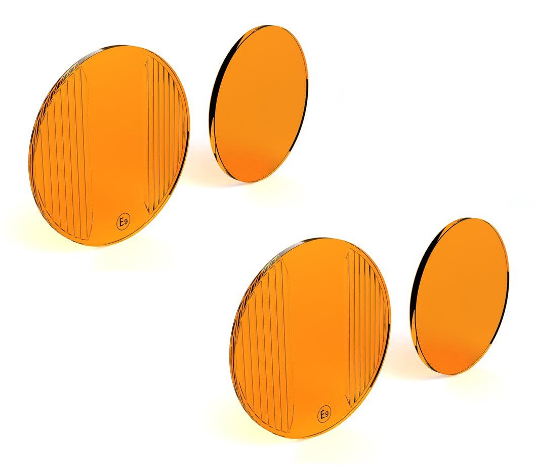 Lentilles TriOptic™ Orange pour Feux Additionnel Moto - Quad DENALI DR1 Led