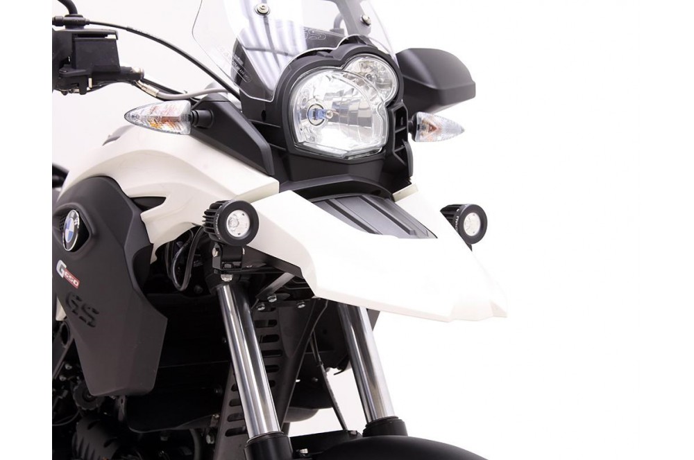 Supports De Phares Additionnels Moto 33mm - Lot De 2, Réglables 360°, En Alliage, Noir, Pour Tout-terrain - 7