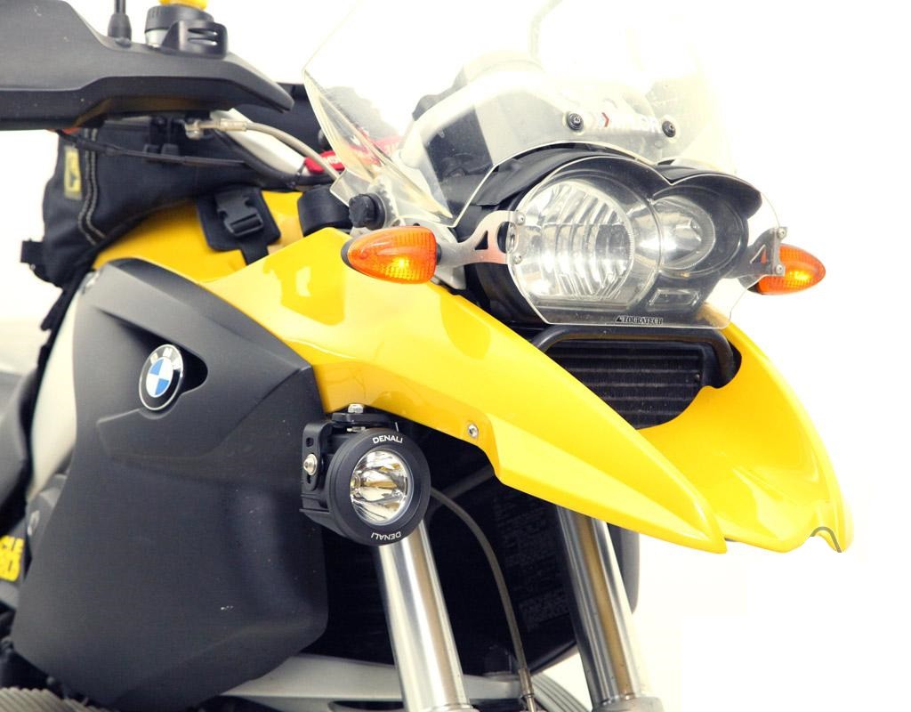 Support de Feux Additionnels Moto DENALI pour BMW R 1200 GS (04-12) R 1200 GS Adventure (06-13)