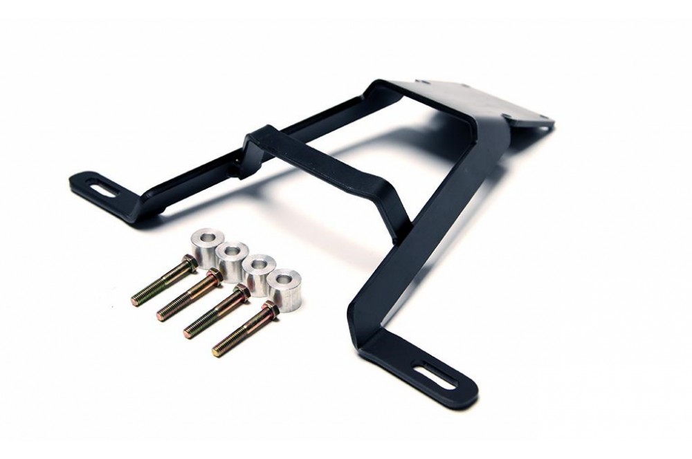 Lot De 2 Supports De Phares Additionnels Pour Moto/quad - Diamètre 33 Mm, Angle Réglable 360° - Noir