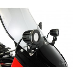 Support haut de Feux Additionnels Moto Denali pour Kawasaki KLR 650 E (2008-2013)