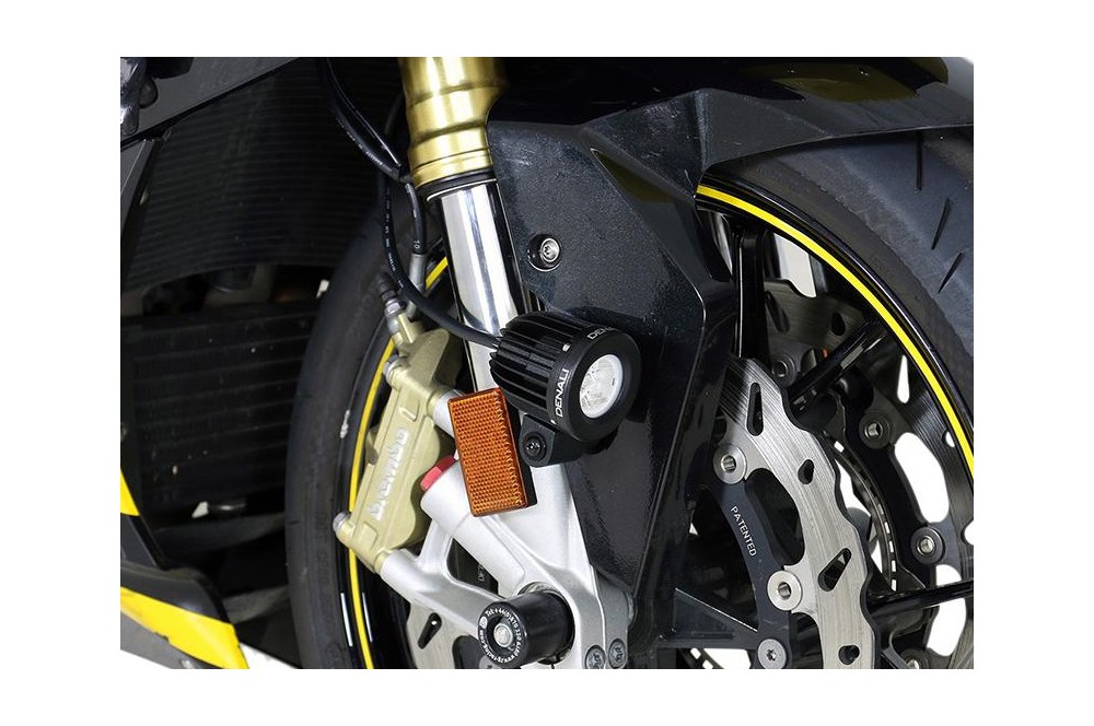 Supports De Phares Additionnels Moto 33mm - Lot De 2, Réglables 360°, En Alliage, Noir, Pour Tout-terrain - 8