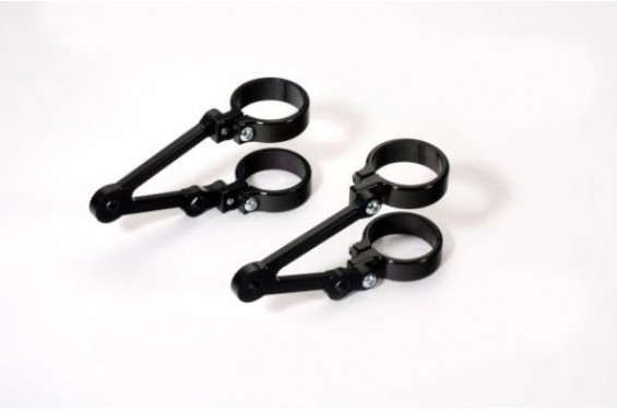 Support De Phare Moto Réglable En Aluminium - Pour Tube De Fourche 39-41 Mm, Kawasaki, Suzuki, Yamaha