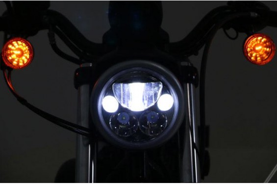 Phare Moto DENALI M5 LED Ø145x53mm