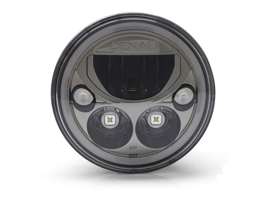 Phare Moto DENALI M7 LED Ø177x73mm - TT-M7E