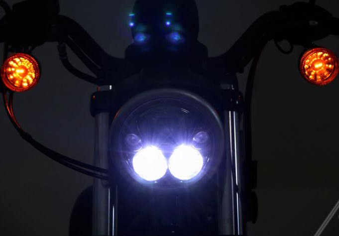 Phare Moto DENALI M7 LED Ø177x73mm
